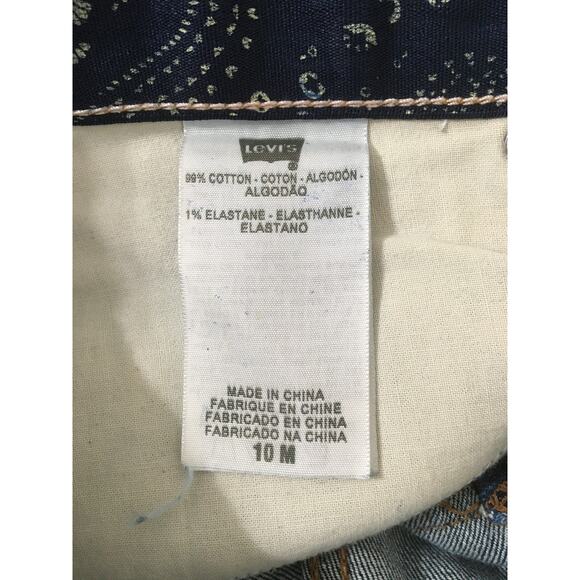 Levi’s Perfect Waist 525 Bootcut Jeans Size 10 M - Picture 5 of 8